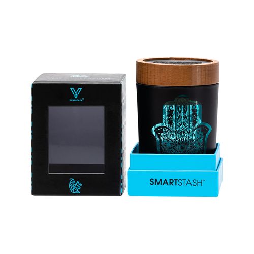 30% DISCOUNT - V Syndicate-SmartStash-Small-Hamsa-Turquoise